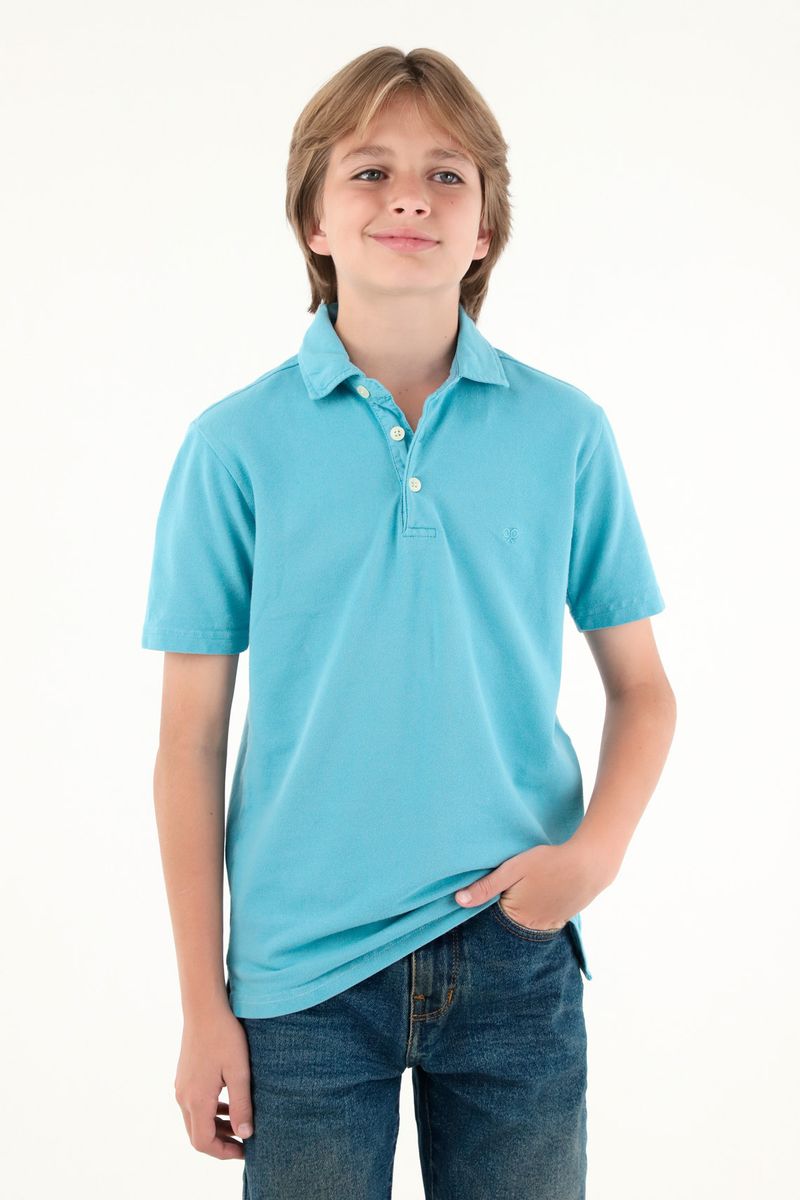 polos-para-nino-tennis-azul