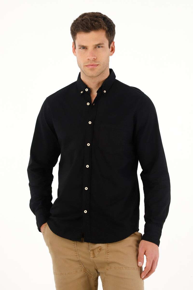 camisas-para-hombre-tennis-negro