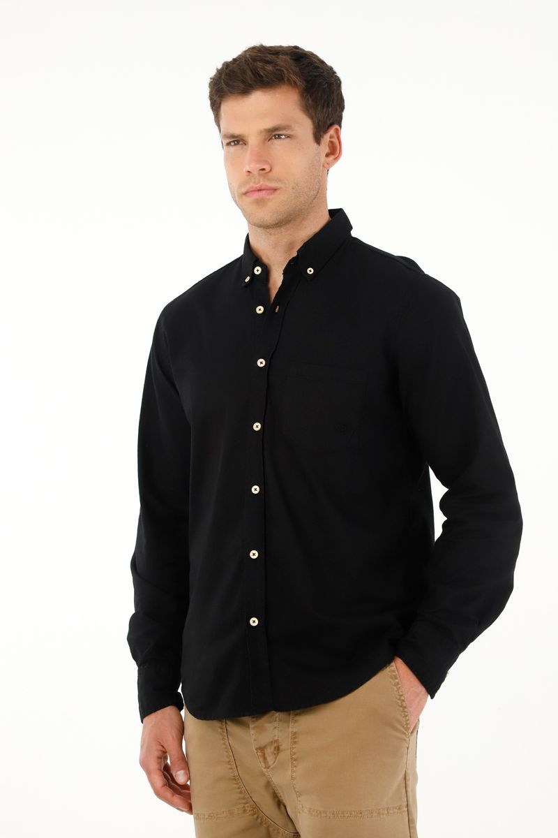 camisas-para-hombre-tennis-negro
