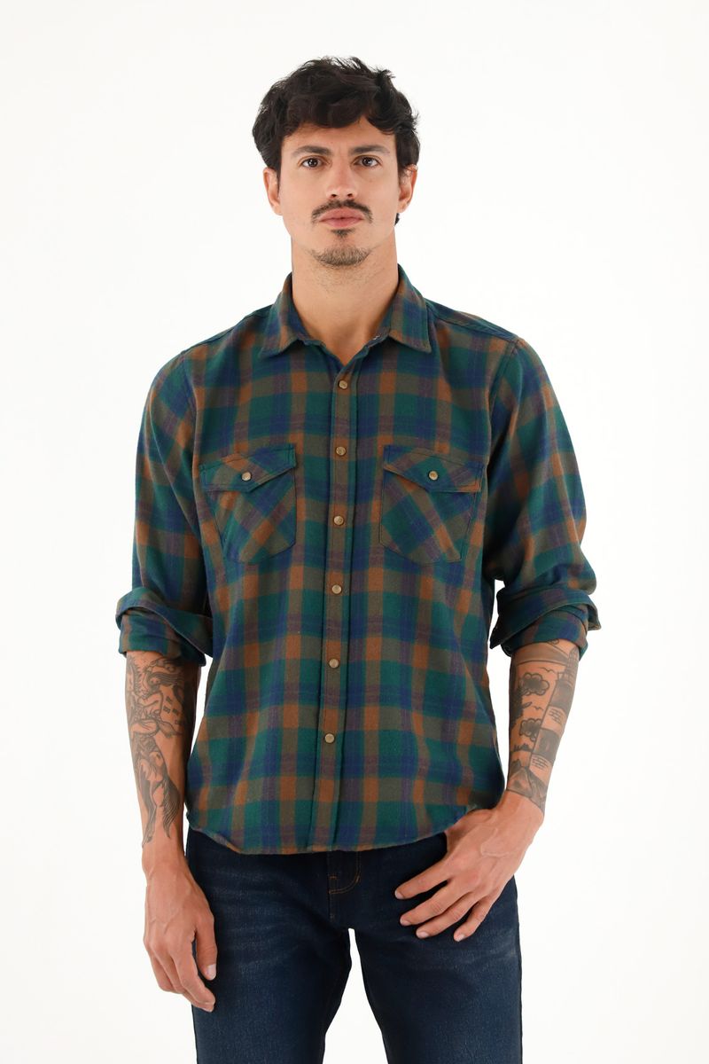 camisas-para-hombre-tennis-verde