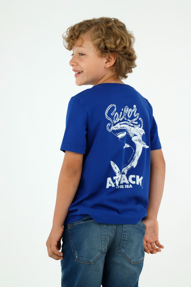 tshirt-para-niño-tennis-azul