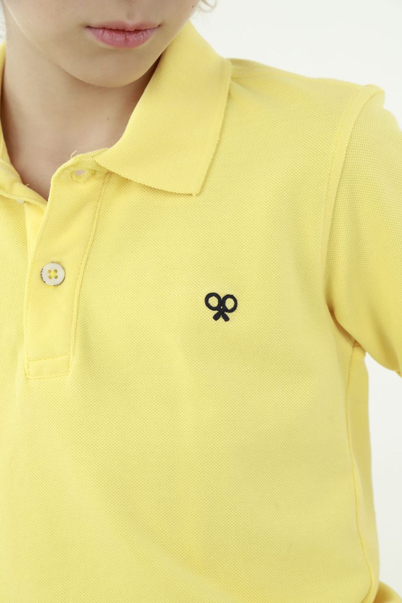 polos-para-niño-tennis-amarillo