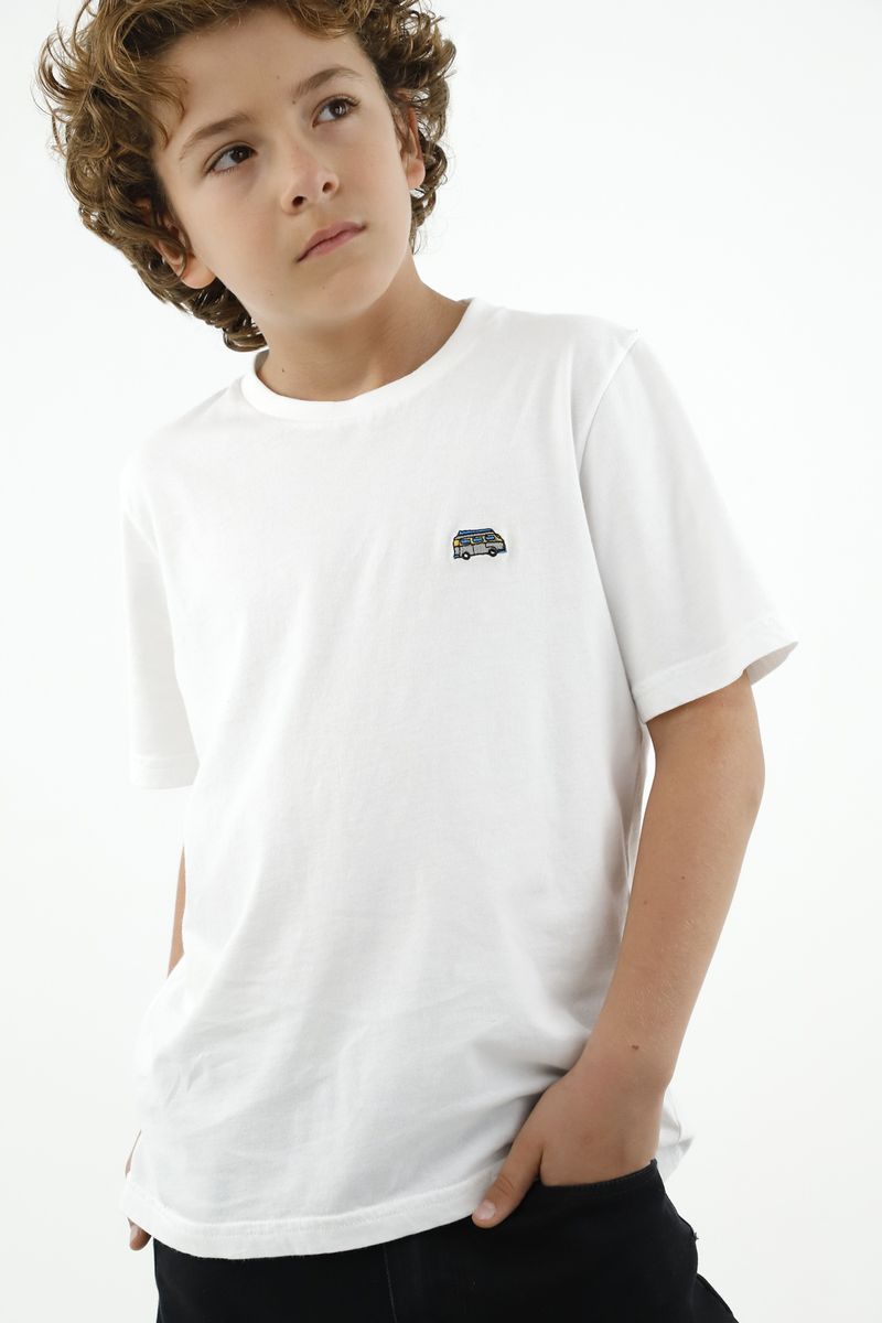 tshirt-para-niño-tennis-blanco