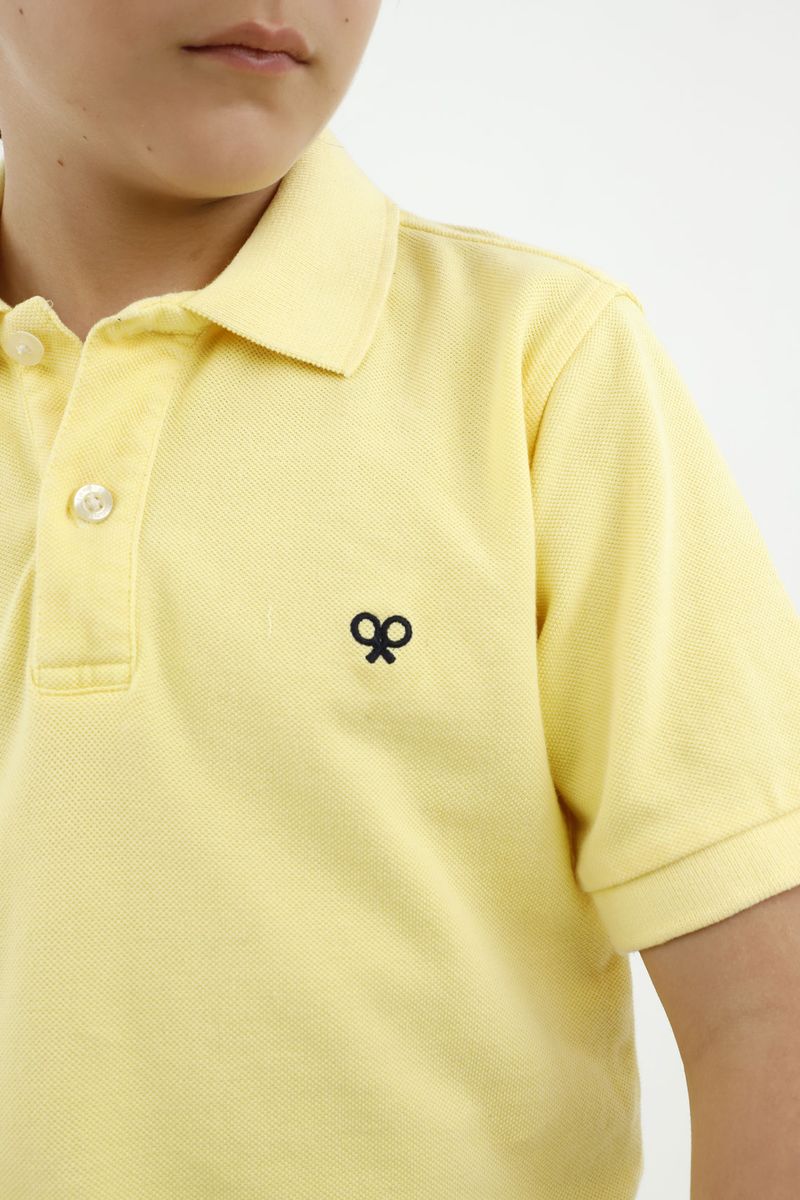 polos-para-niño-tennis-amarillo