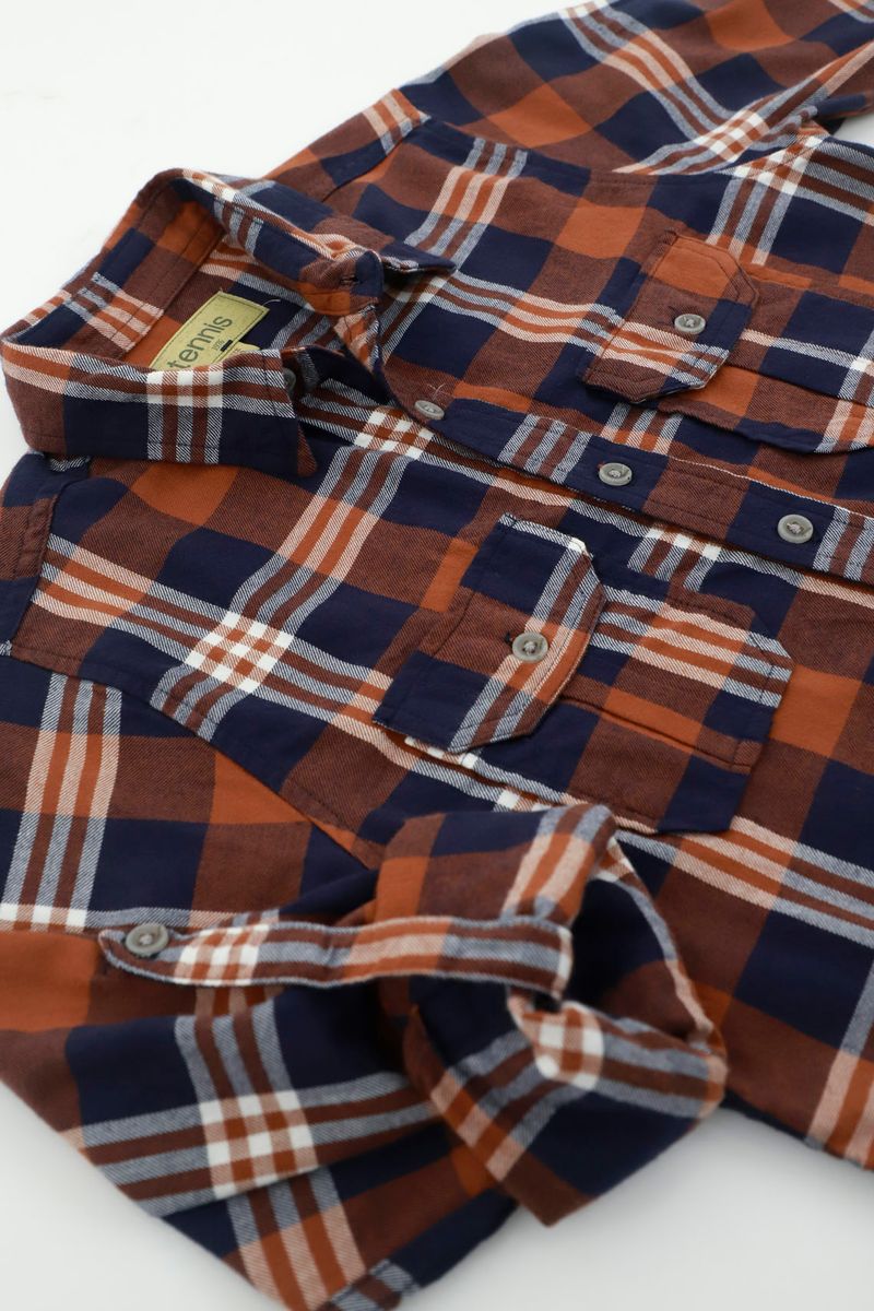 camisas-para-niño-tennis-naranja