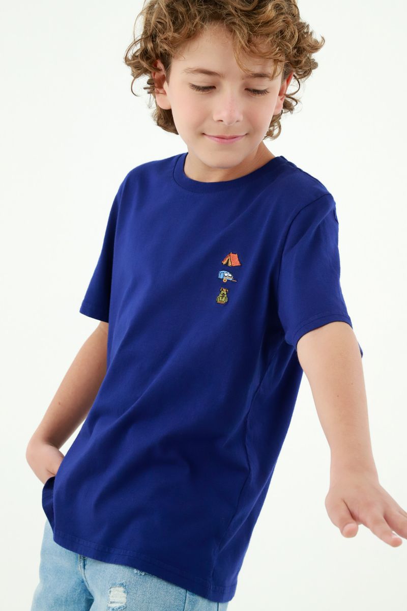 tshirt-para-niño-tennis-azul