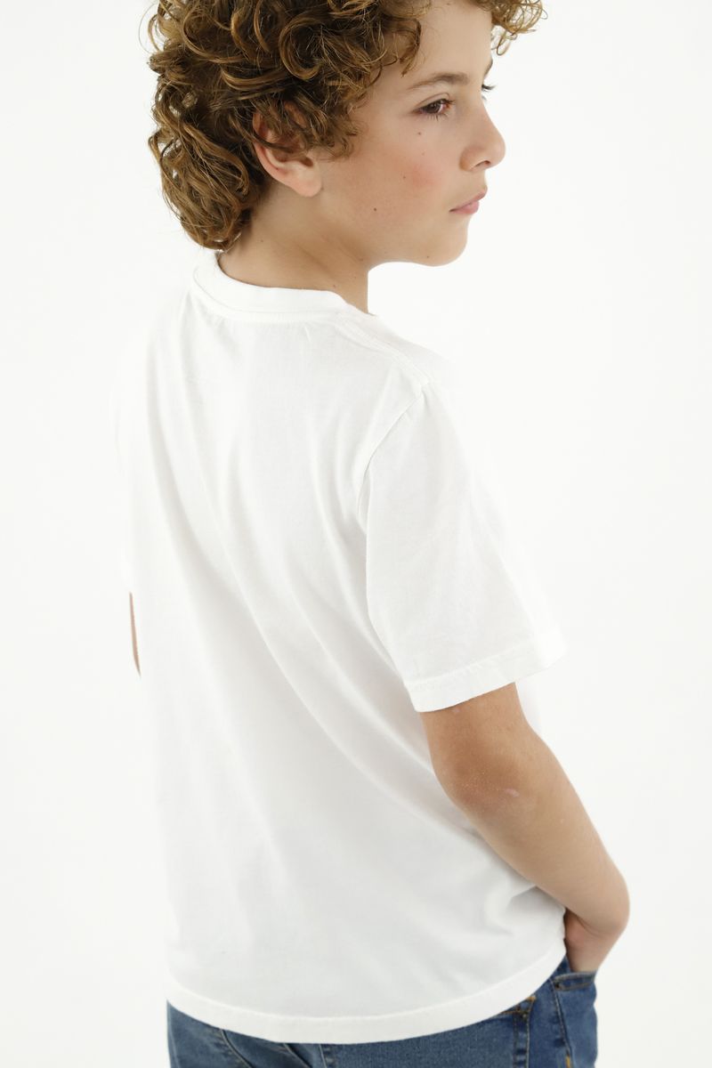 tshirt-para-niño-tennis-blanco