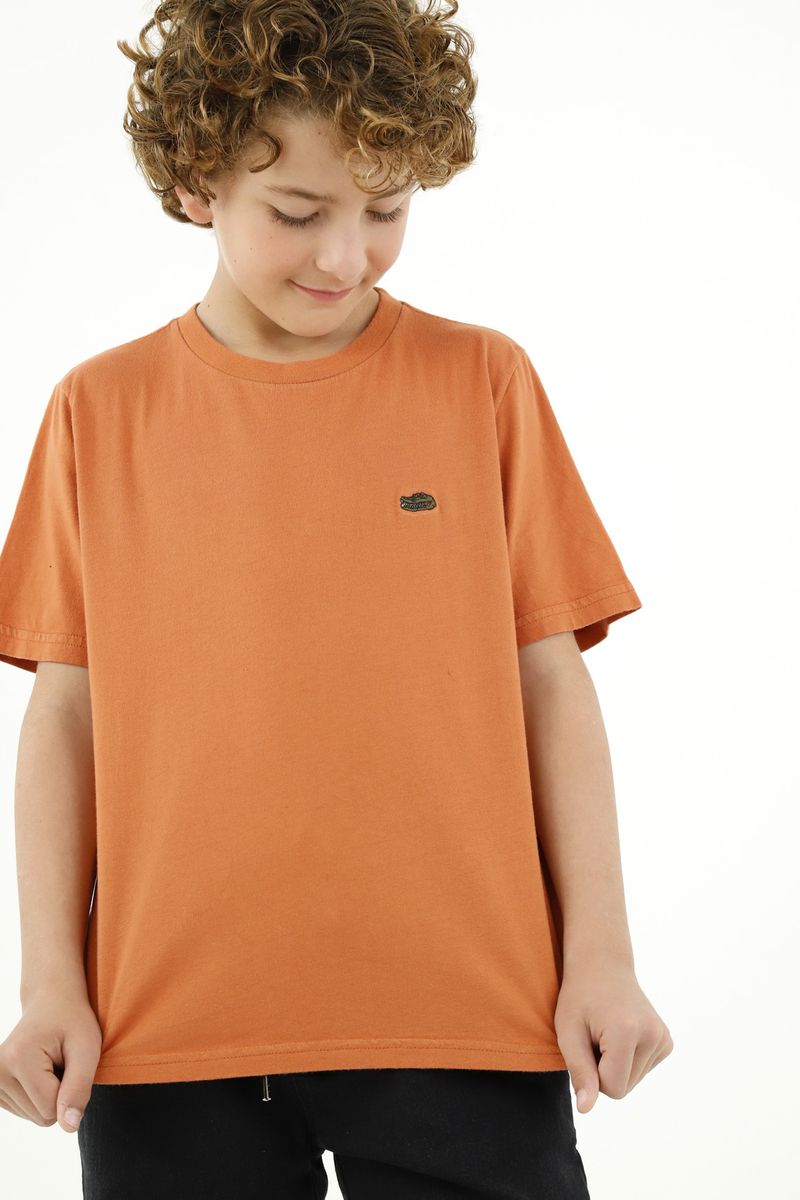 tshirt-para-niño-tennis-naranja