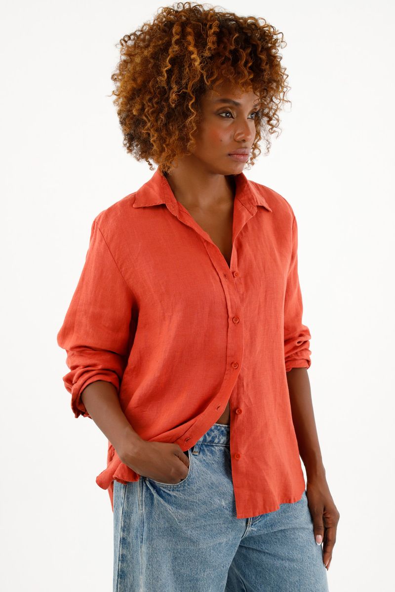 camisas-para-mujer-tennis-naranja