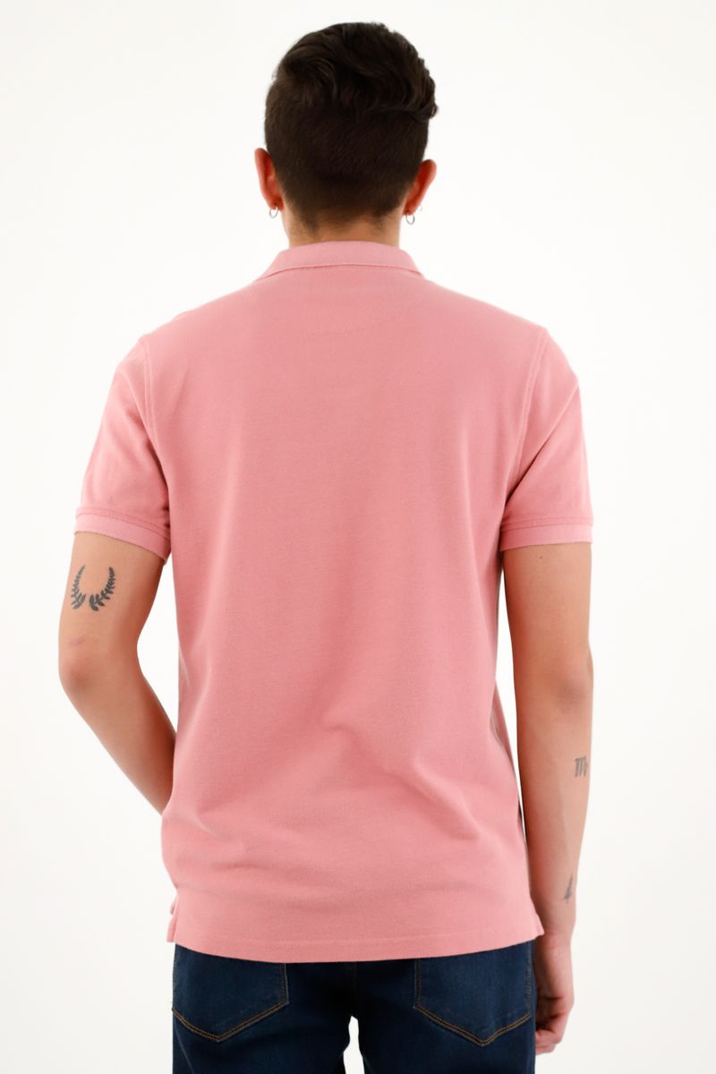 polos-para-hombre-tennis-rosado