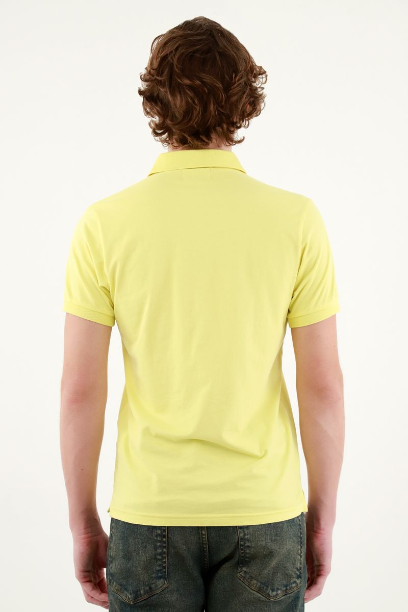 polos-para-hombre-tennis-amarillo