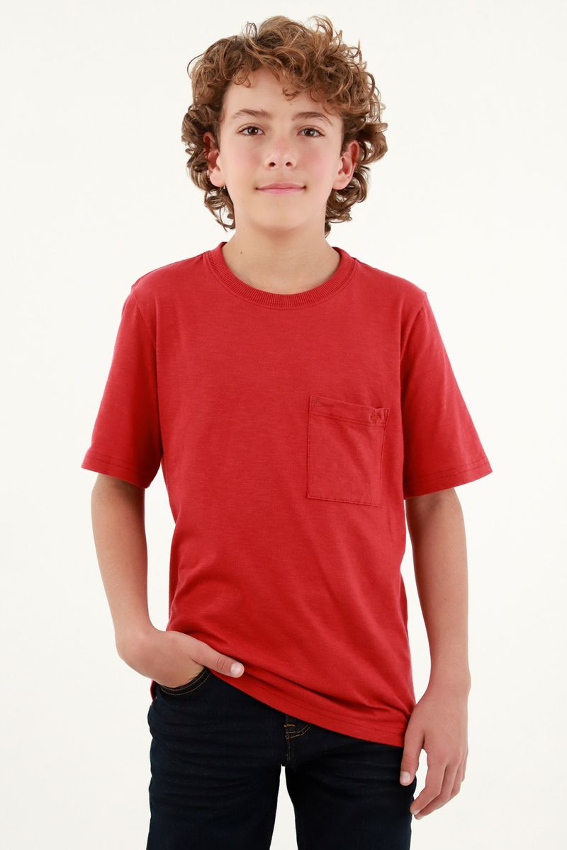 tshirt-para-niño-tennis-naranja