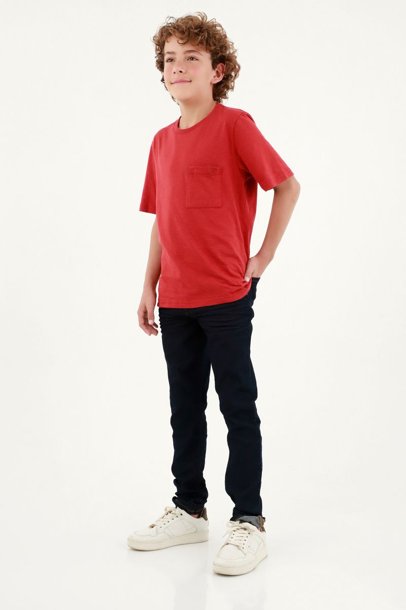 tshirt-para-niño-tennis-naranja