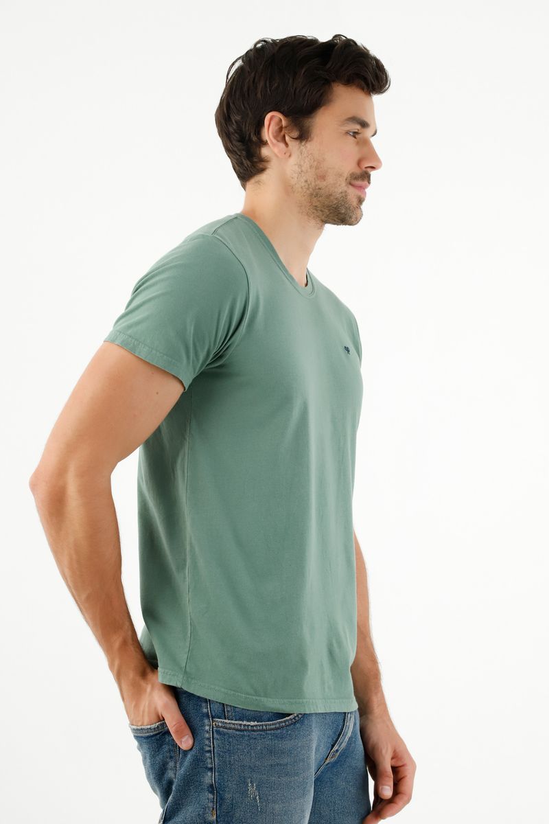 tshirt-para-hombre-tennis-verde
