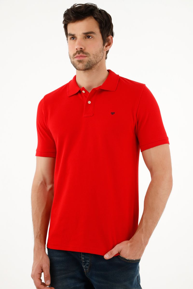 polos-para-hombre-tennis-rojo