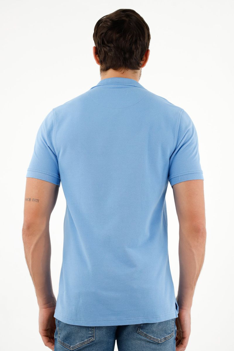 polos-para-hombre-tennis-azul