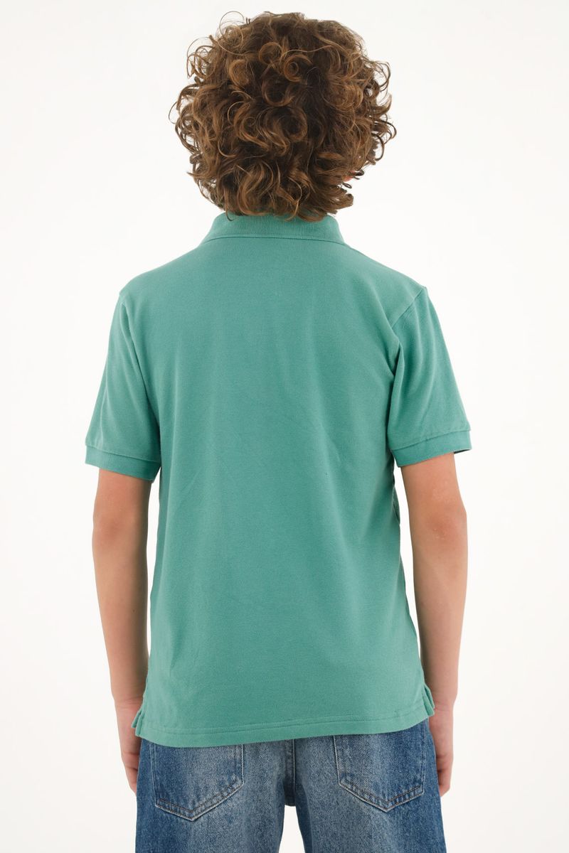 polos-para-nino-tennis-verde