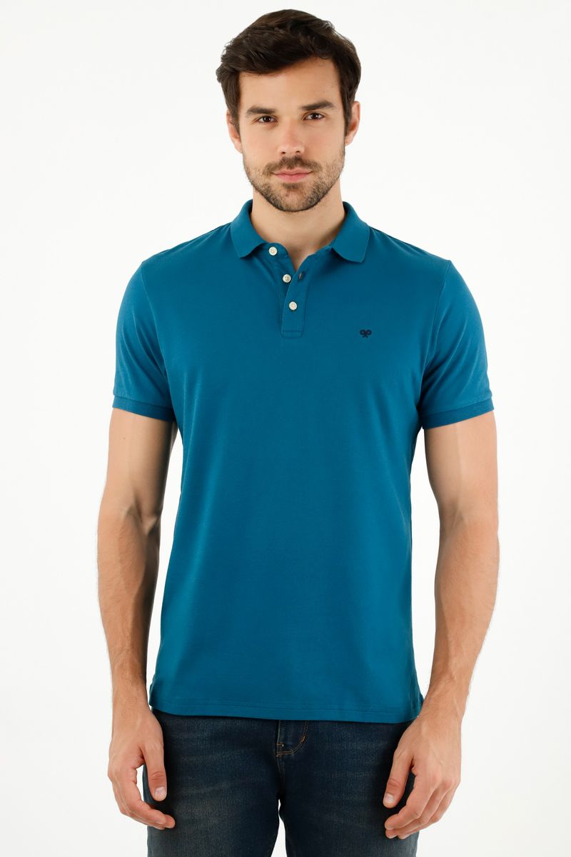 polos-para-hombre-tennis-azul