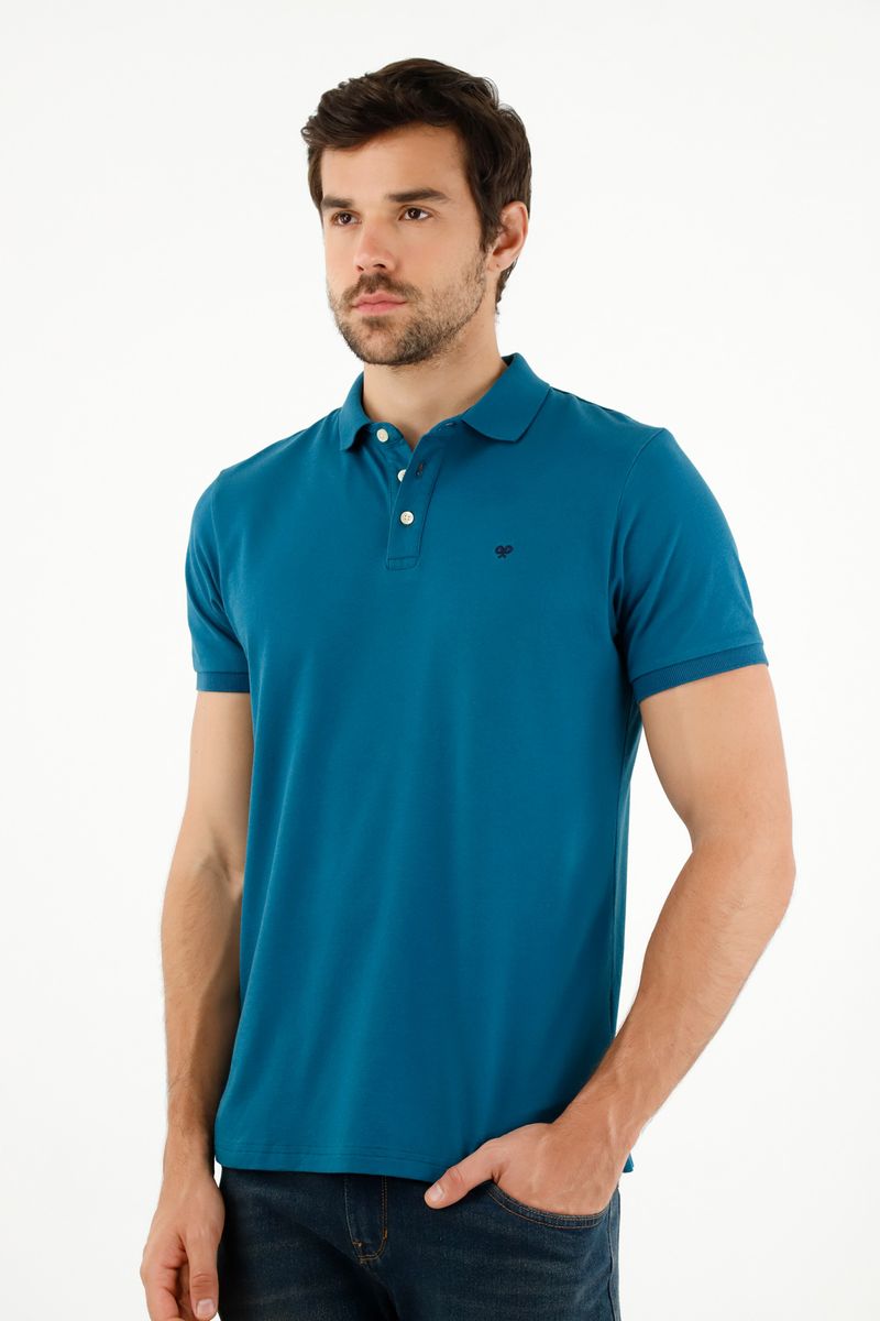 polos-para-hombre-tennis-azul