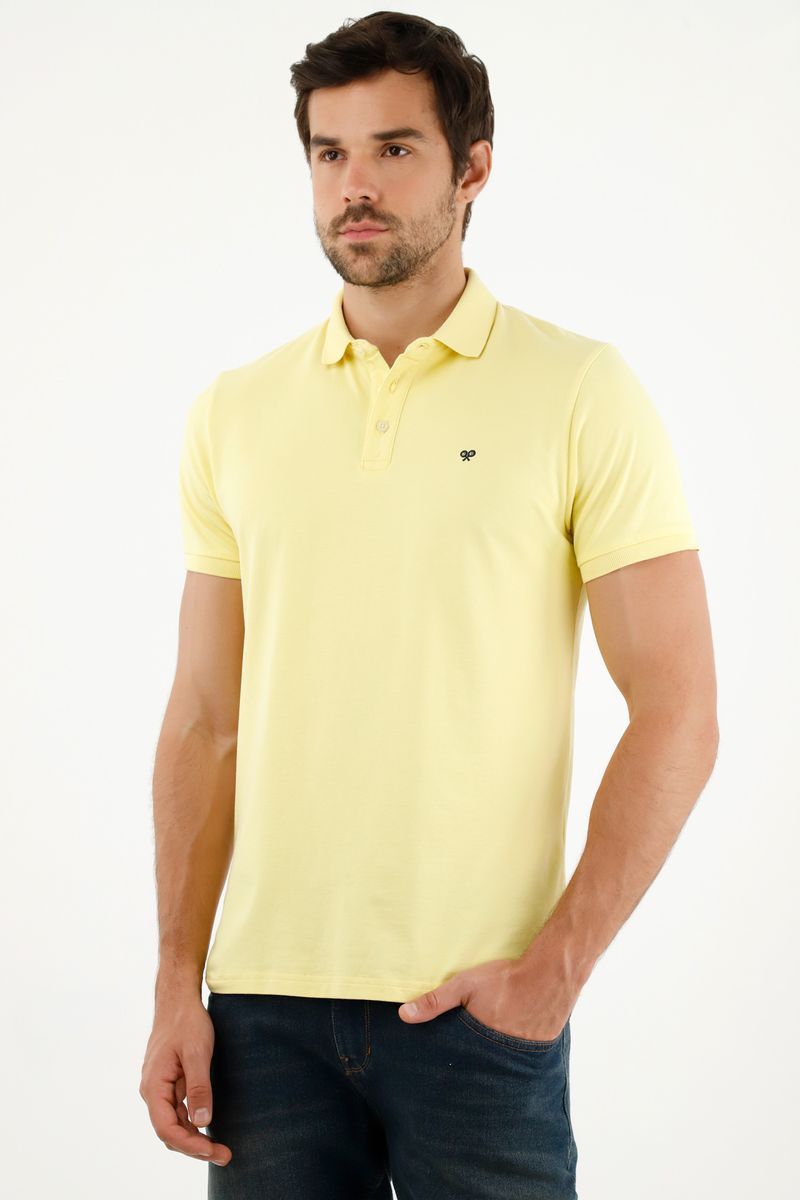 polos-para-hombre-tennis-amarillo