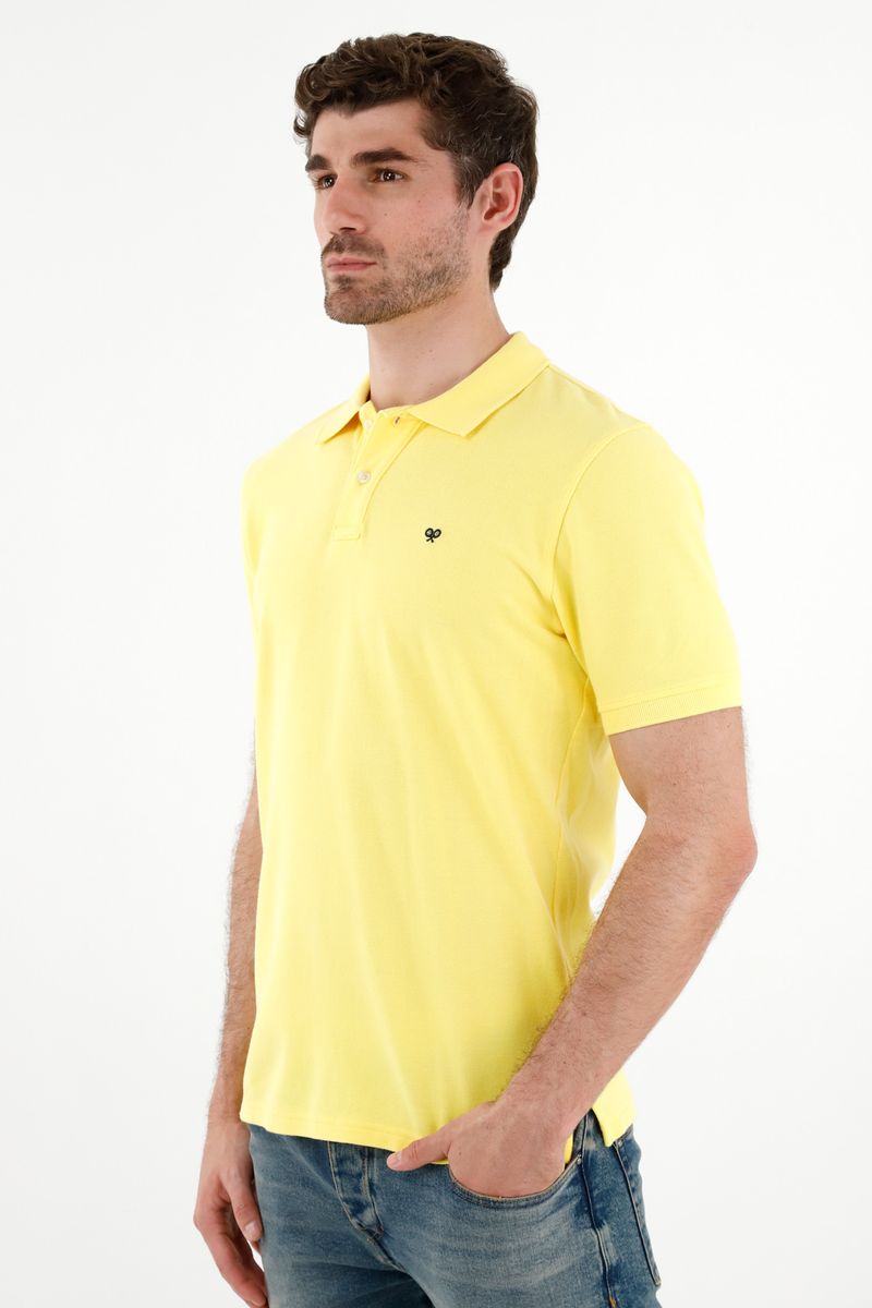 polos-para-hombre-tennis-amarillo