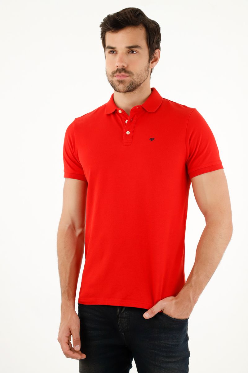 polos-para-hombre-tennis-rojo