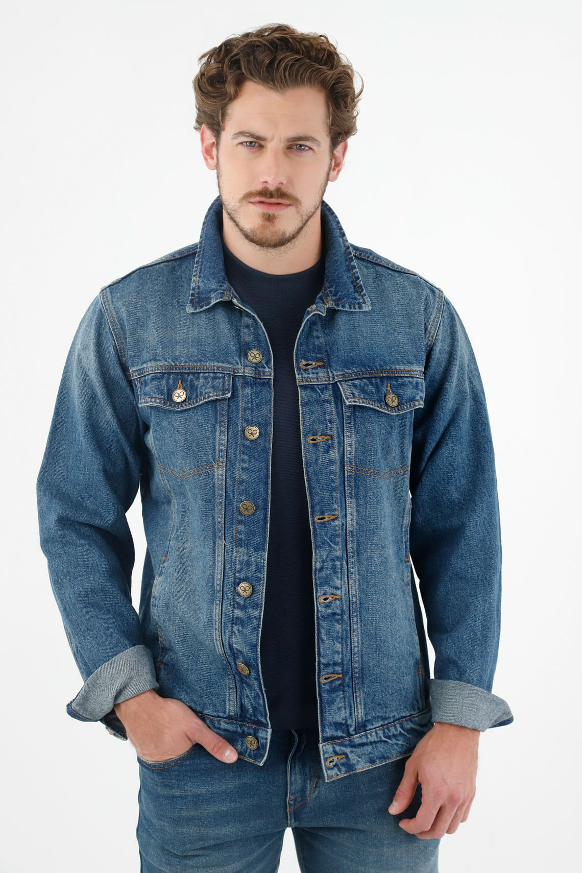 Chaquetas en jean para hombre sale