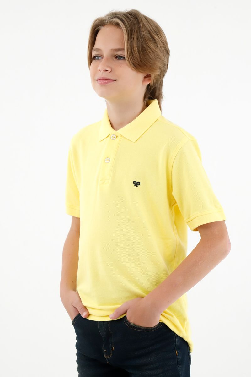polos-para-nino-tennis-amarillo