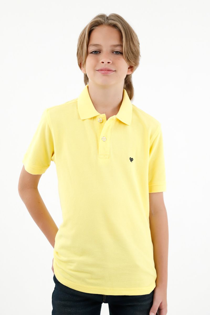 polos-para-nino-tennis-amarillo