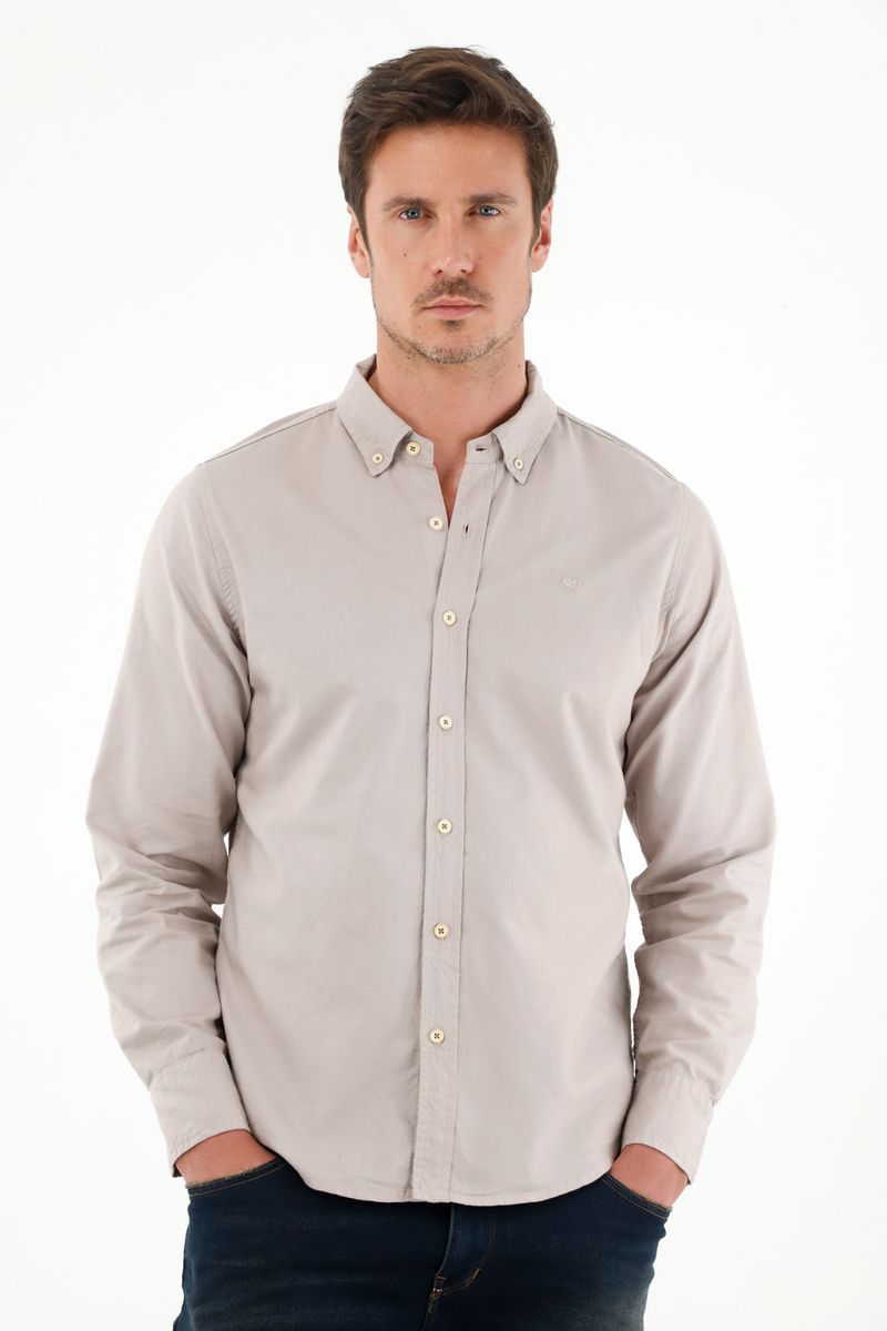 camisas-para-hombre-tennis-gris
