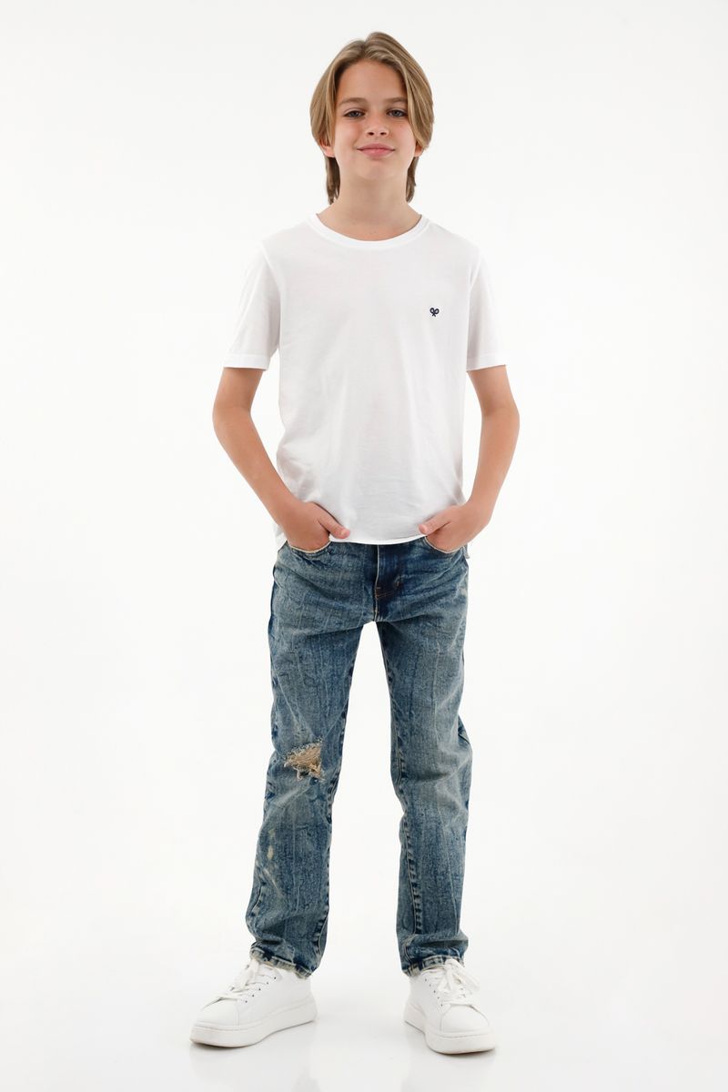 tshirt-para-nino-tennis-blanco