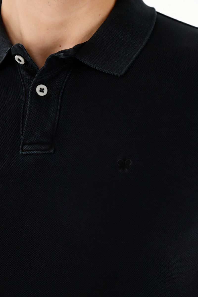 polos-para-hombre-tennis-negro